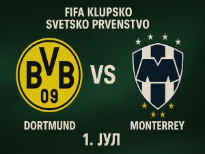 FIFA Svetsko Klupsko Prvenstvo: Dortmund – Monterej (1/8-finale)