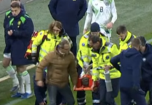 Hospitalizovan je nakon sudara na terenu