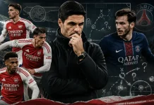 Arsenal pod pritiskom pred finale zbog manjka desnih bekova i pretnje Kvaratskhelie