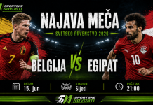 Svetsko prvenstvo 2026: Belgija – Egipat (najava meča, izostanci, prognoza)