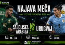 Svetsko prvenstvo 2026: Saudijska Arabija – Urugvaj (najava meča, izostanci, prognoza)