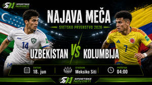 Svetsko prvenstvo 2026: Uzbekistan – Kolumbija (najava meča, izostanci, prognoza)