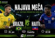 Svetsko prvenstvo 2026: Brazil – Haiti (najava meča, izostanci, prognoza)