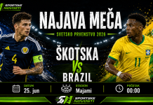 Svetsko prvenstvo 2026: Škotska – Brazil (najava meča, izostanci, prognoza)