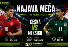 Svetsko prvenstvo 2026: Češka Republika – Meksiko (najava meča, izostanci, prognoza)