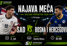 Svetsko prvenstvo 2026: SAD – BIH (najava meča, izostanci, prognoza)