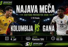 Svetsko prvenstvo 2026: Kolumbija – Gana (najava meča, izostanci, prognoza)