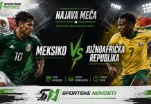 Svetsko prvenstvo 2026: Meksiko – Južnoafrička Republika (najava meča, izostanci, prognoza)