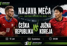 Svetsko prvenstvo 2026: Južna Koreja – Češka Republika (najava meča, izostanci, prognoza)
