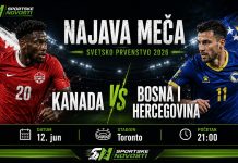 Svetsko prvenstvo 2026: Kanada – Bosna i Hercegovina (najava meča, izostanci, prognoza)