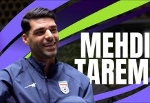 Taremi predvodi svoj nacionalni tim