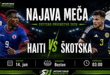 Svetsko prvenstvo 2026: Haiti – Škotska (najava meča, izostanci, prognoza)