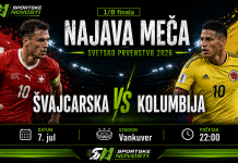 Svetsko prvenstvo 2026: Švajcarska – Kolumbija (najava meča, izostanci, prognoza)